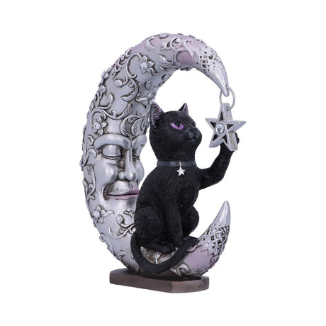 Luna Companion Moon and Cat Ornament 18.8cm - Figures & Collectables at Gift Moments