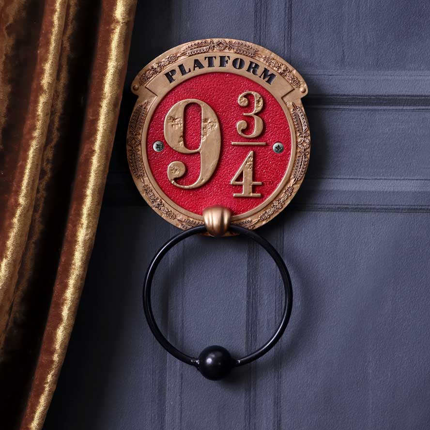 Harry Potter Platform 9 3/4 Door Knocker - Door Knockers at Gift Moments