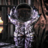 Hands of the Future Palmistry Crystal Ball Holder 20cm - Crystal Balls & Holders at Gift Moments