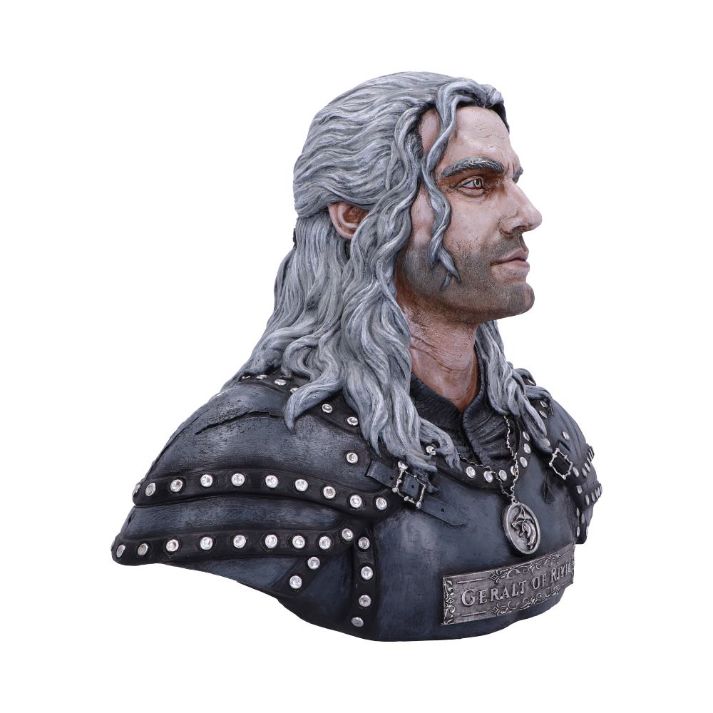 Geralt of Rivia Bust - The Witcher Collectible - Figures & Collectables at Gift Moments