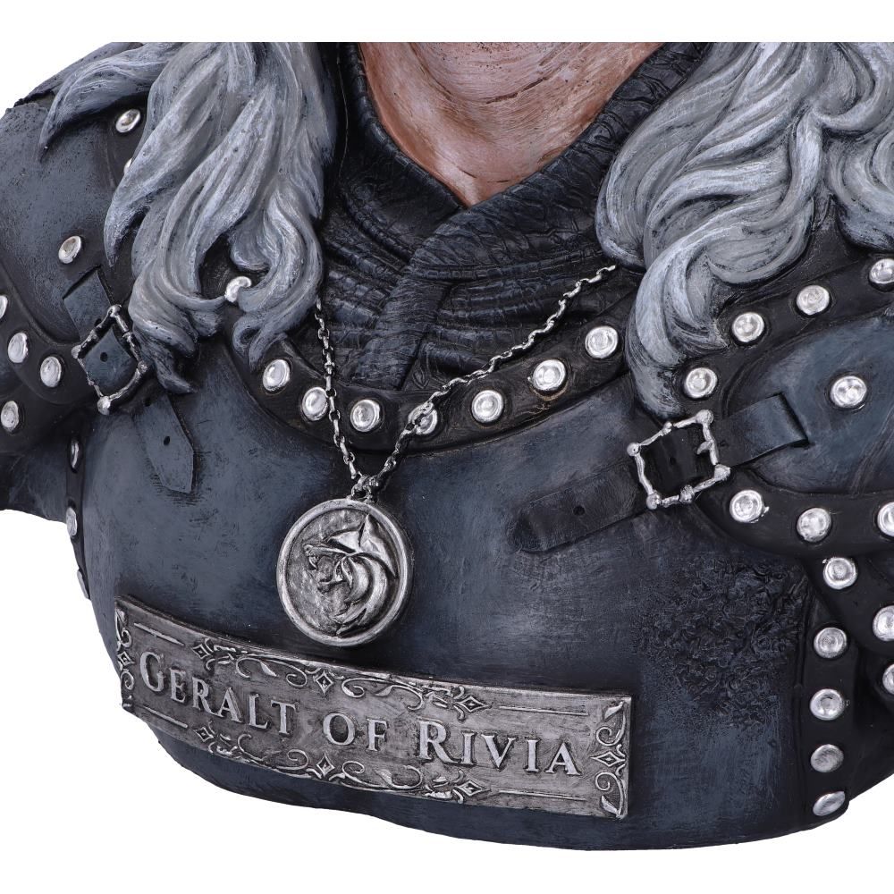 Geralt of Rivia Bust - The Witcher Collectible - Figures & Collectables at Gift Moments