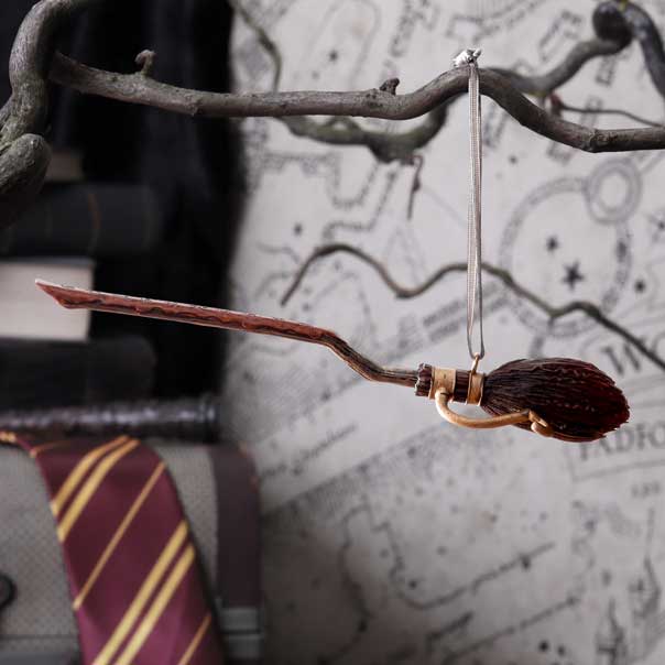 Harry Potter Fire Bolt Hanging Ornament - Decorations at Gift Moments