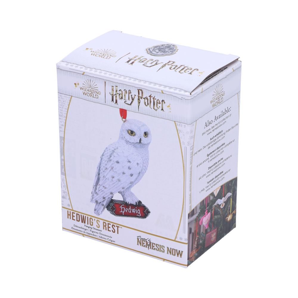 Harry Potter Hedwig's Rest Hanging Ornament - Decorations at Gift Moments