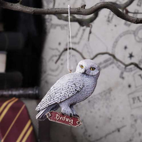 Harry Potter Hedwig's Rest Hanging Ornament - Decorations at Gift Moments