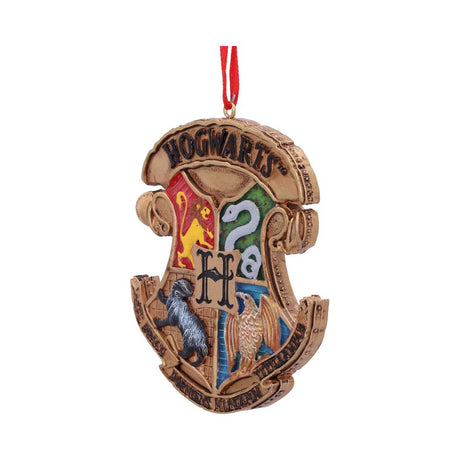 Harry Potter Hogwarts Crest Hanging Ornament - Decorations at Gift Moments