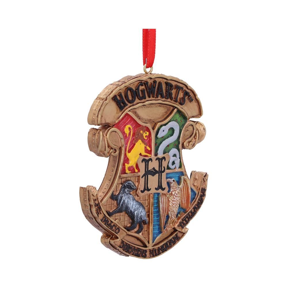 Harry Potter Hogwarts Crest Hanging Ornament - Decorations at Gift Moments