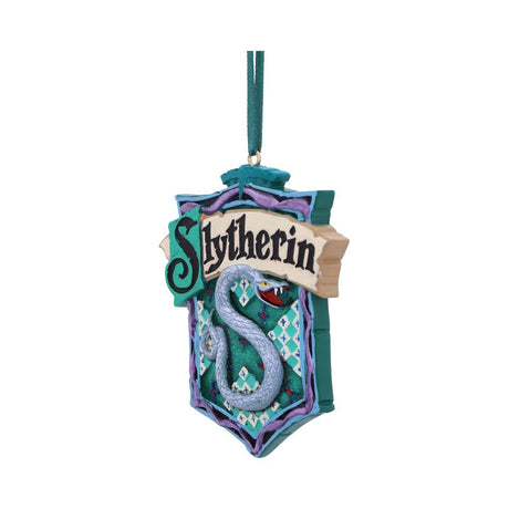 Harry Potter Slytherin Crest Hanging Ornament - Decorations at Gift Moments