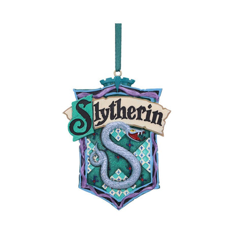 Harry Potter Slytherin Crest Hanging Ornament Default Title - Decorations at Gift Moments