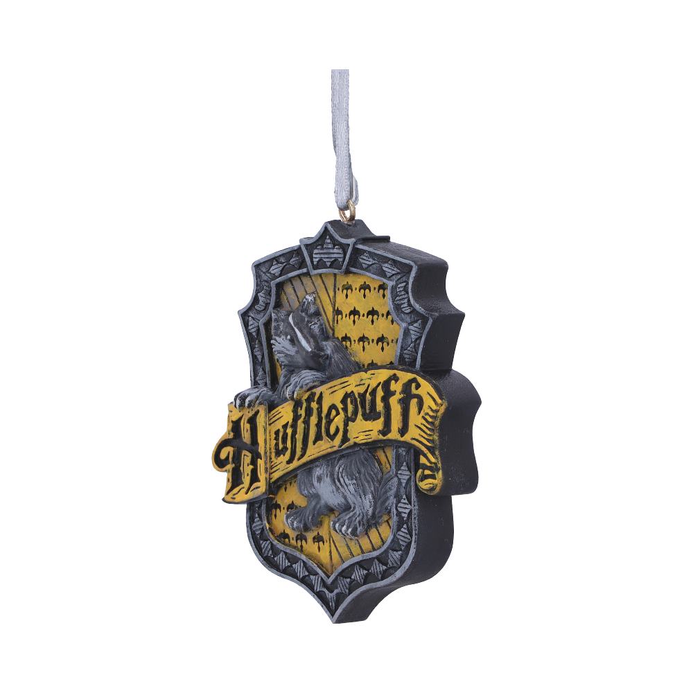 Harry Potter Hufflepuff Crest Hanging Ornament - Decorations at Gift Moments