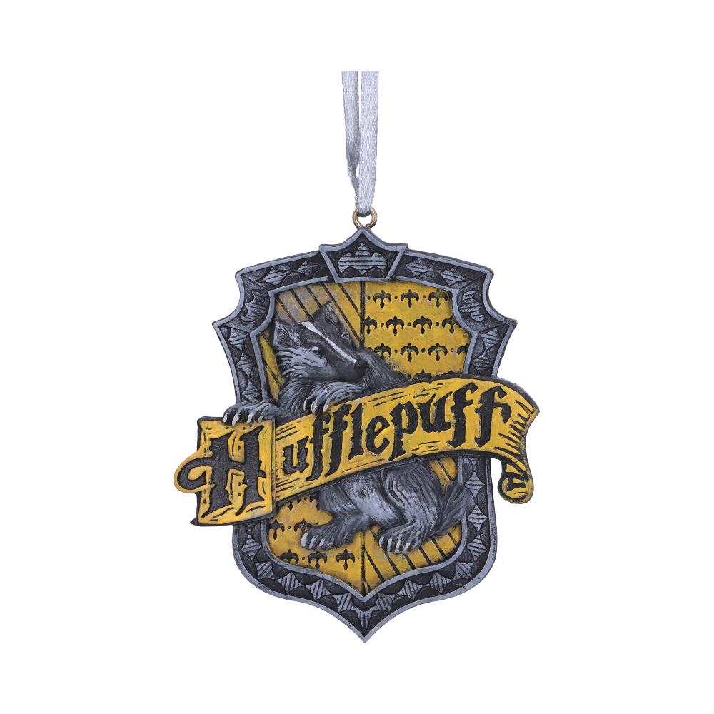 Harry Potter Hufflepuff Crest Hanging Ornament Default Title - Decorations at Gift Moments