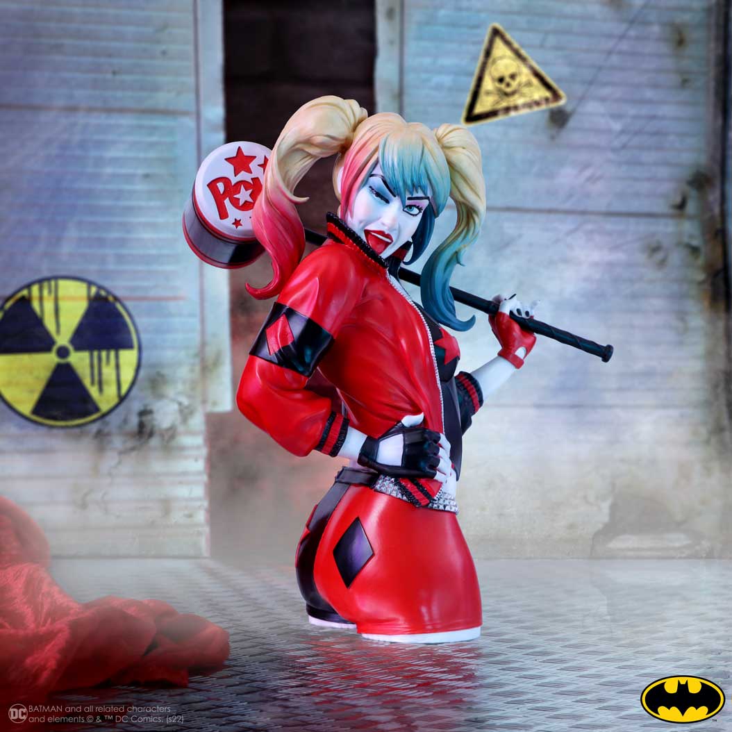 DC Harley Quinn Bust 30cm - Figures & Collectables at Gift Moments