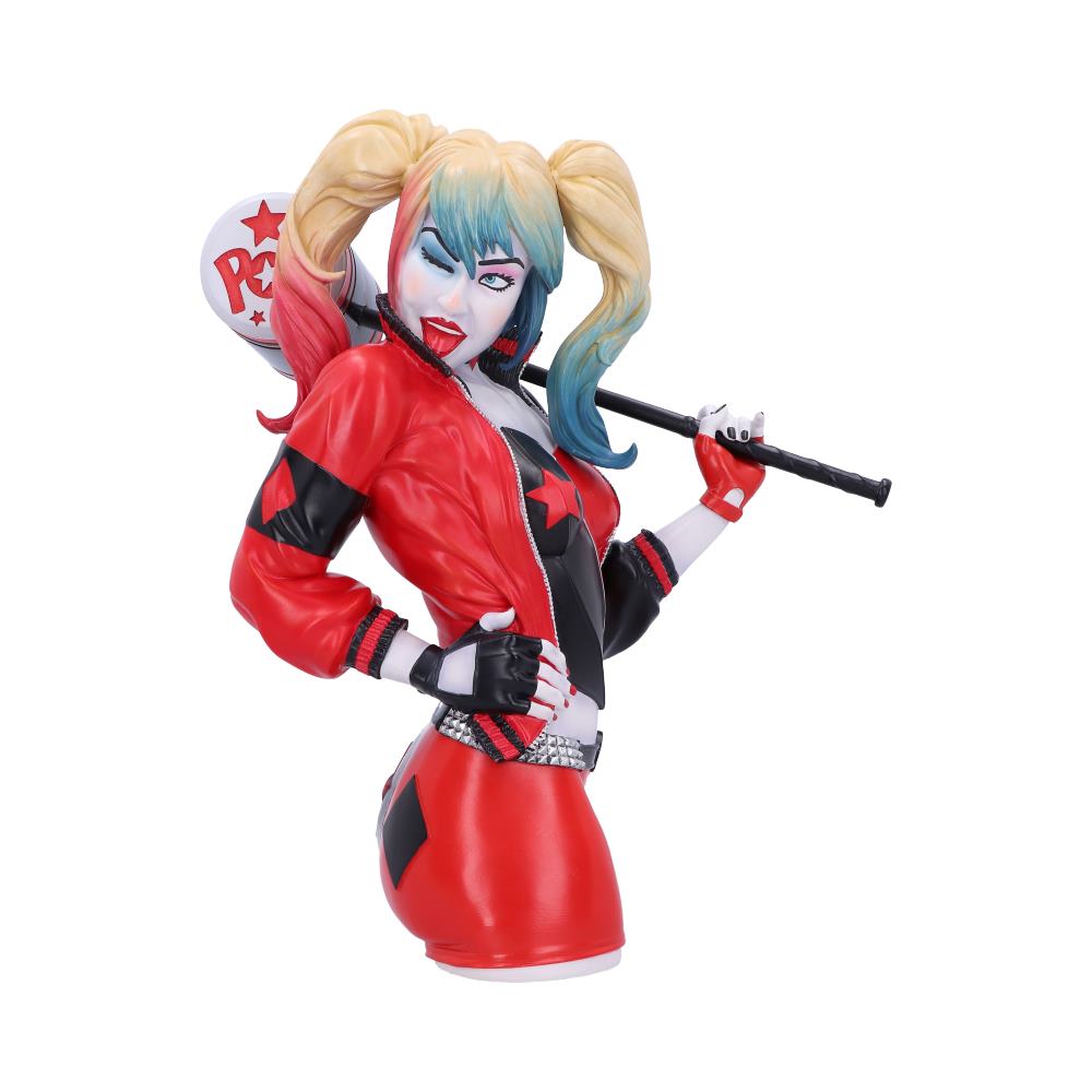 DC Harley Quinn Bust 30cm Default Title - Figures & Collectables at Gift Moments