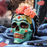 Calavera de Azucar Mexican Skull 19cm - Figures & Collectables at Gift Moments