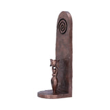 Exclusive Bronze Spiral Goddess Incense Holder 23.5cm - Incense Holders at Gift Moments