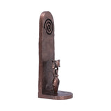 Exclusive Bronze Spiral Goddess Incense Holder 23.5cm - Incense Holders at Gift Moments