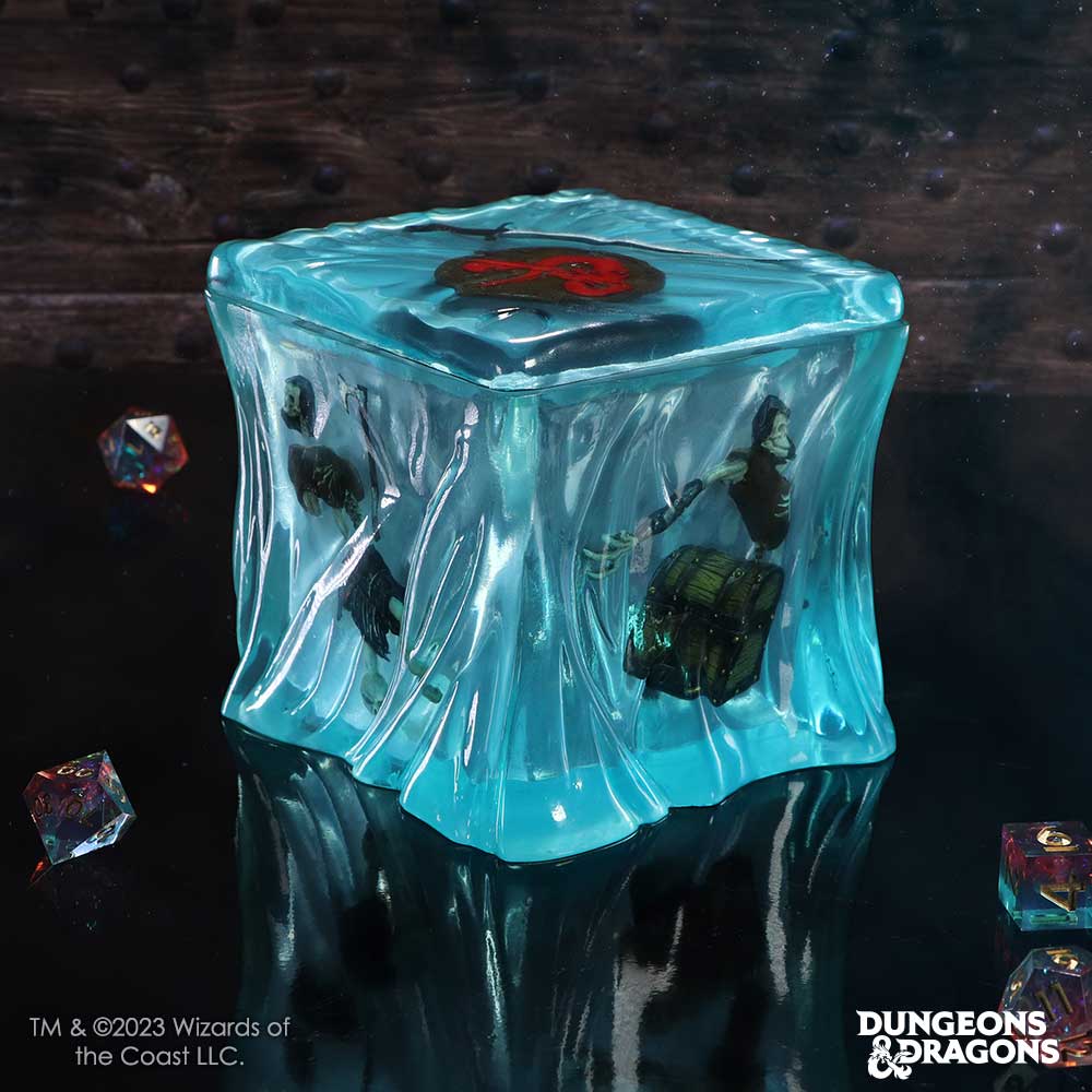 Gelatinous Cube Dice Box for Dungeons & Dragons: 1 - Storage By Dungeons & Dragons