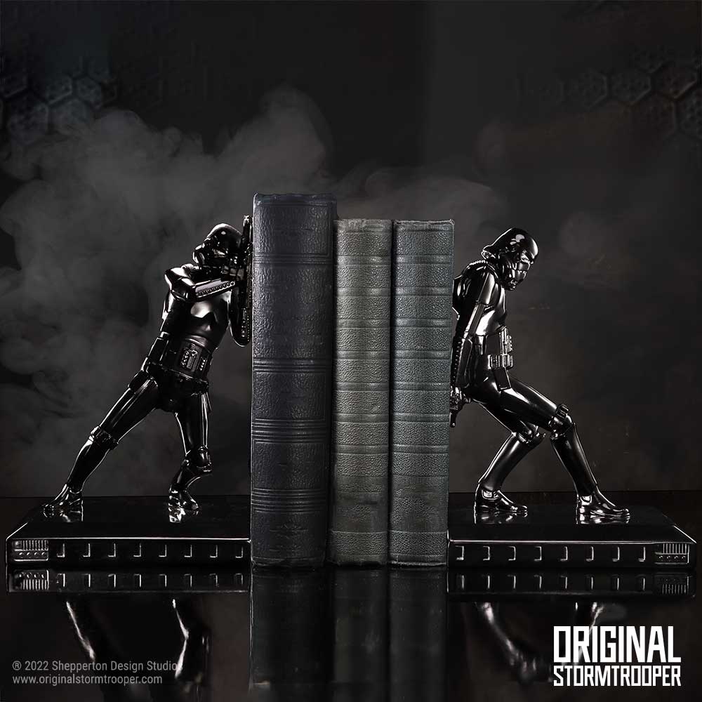 Original Stormtrooper Shadow Bookends - Bookends at Gift Moments