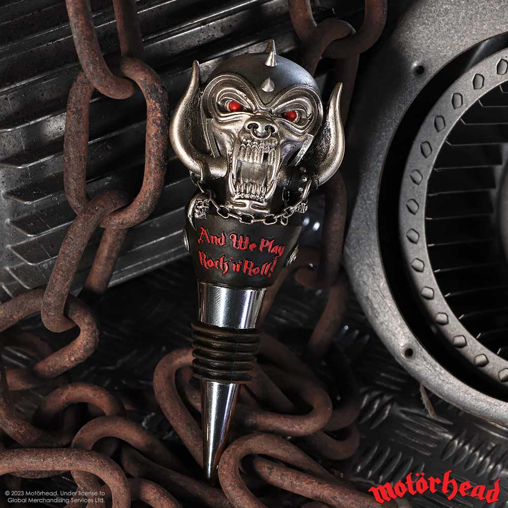 Motorhead Warpig Bottle Stopper - Bottle Stoppers at Gift Moments