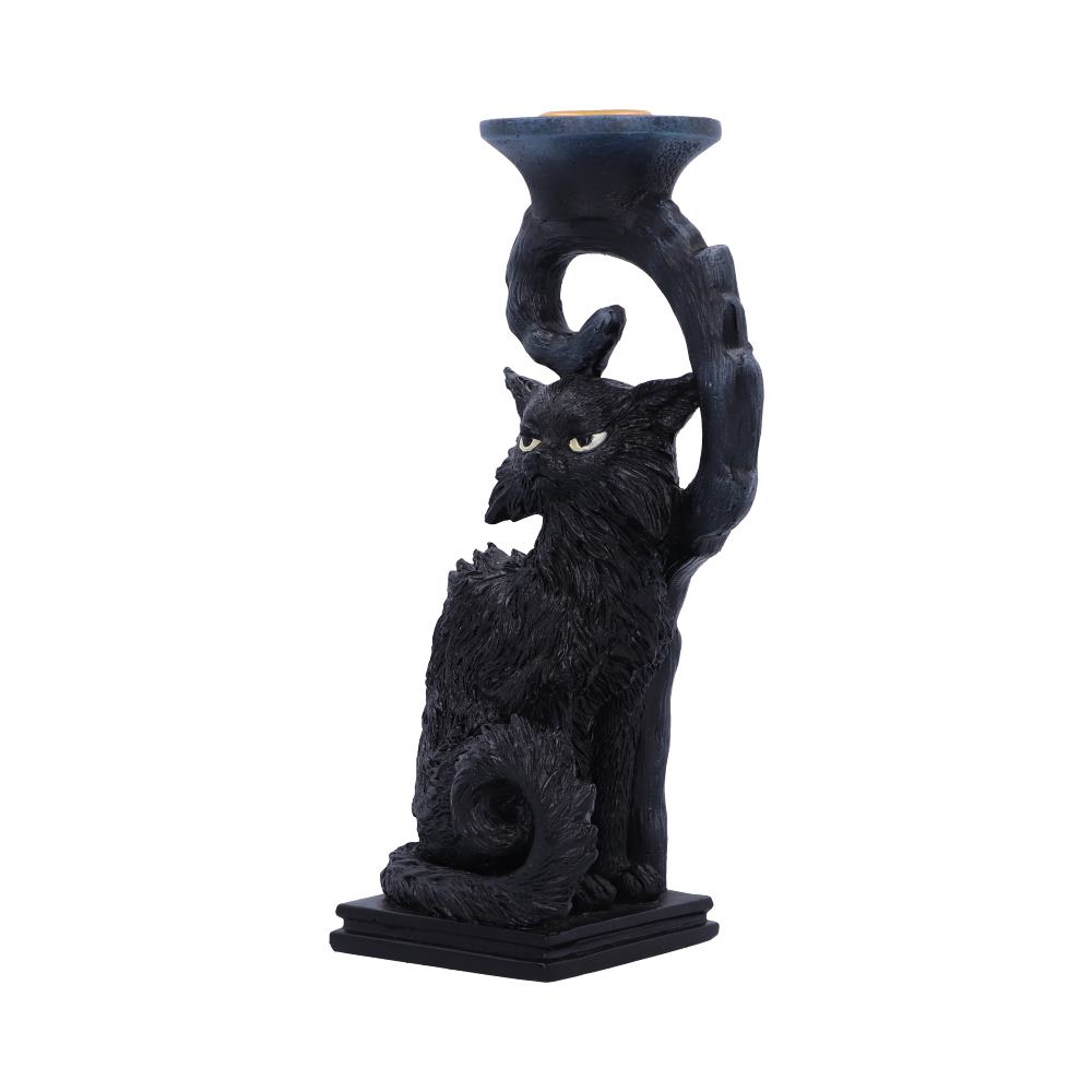 Witches Familiar Salem Candlestick Holder 20cm - Candles & Holders at Gift Moments