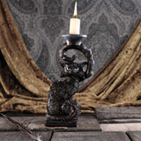 Witches Familiar Salem Candlestick Holder 20cm - Candles & Holders at Gift Moments