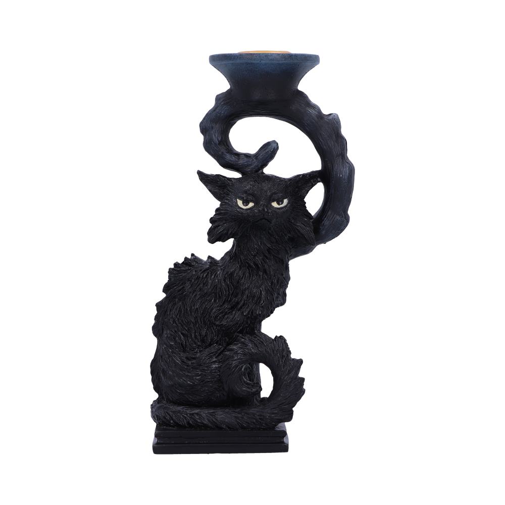 Witches Familiar Salem Candlestick Holder 20cm Default Title - Candles & Holders at Gift Moments