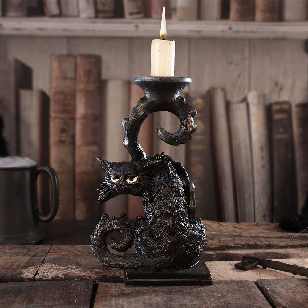 Witches Familiar Spite Candlestick Holder 18.5cm - Candles & Holders at Gift Moments