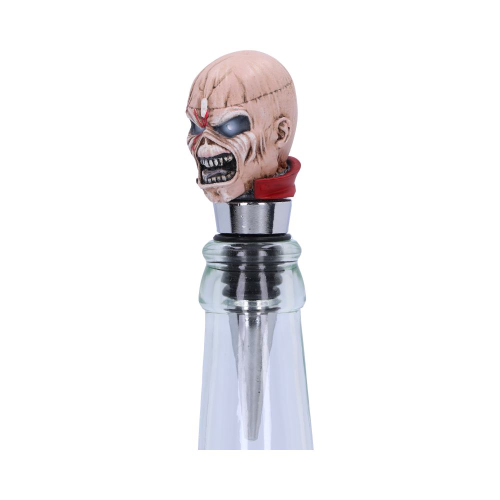 Iron Maiden Eddie The Trooper Bottle Stopper - Bottle Stoppers at Gift Moments