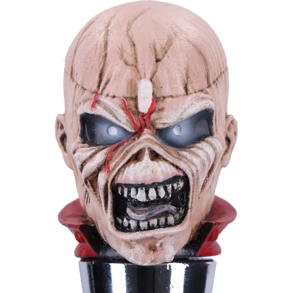 Iron Maiden Eddie The Trooper Bottle Stopper - Bottle Stoppers at Gift Moments