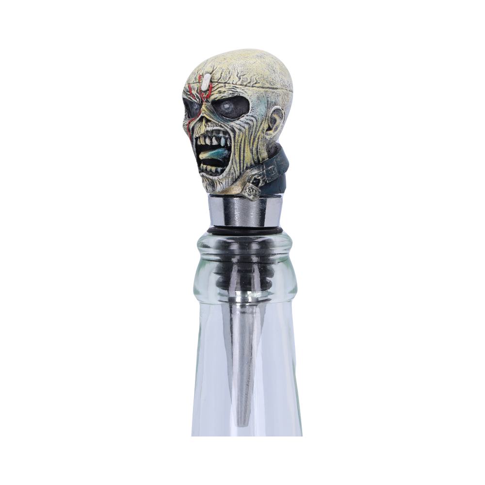 Iron Maiden Eddie Piece of Mind Bottle Stopper - Bottle Stoppers at Gift Moments