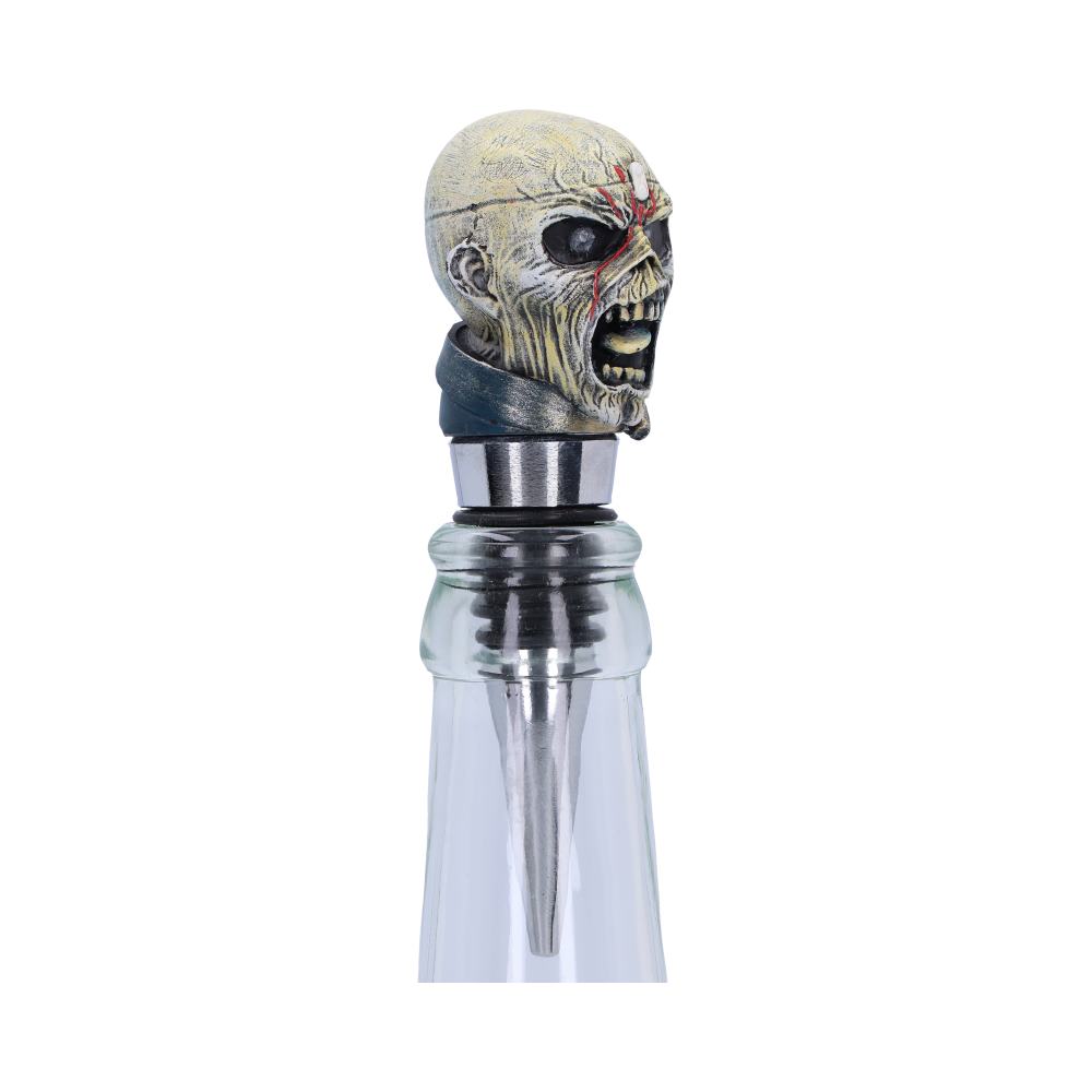 Iron Maiden Eddie Piece of Mind Bottle Stopper - Bottle Stoppers at Gift Moments