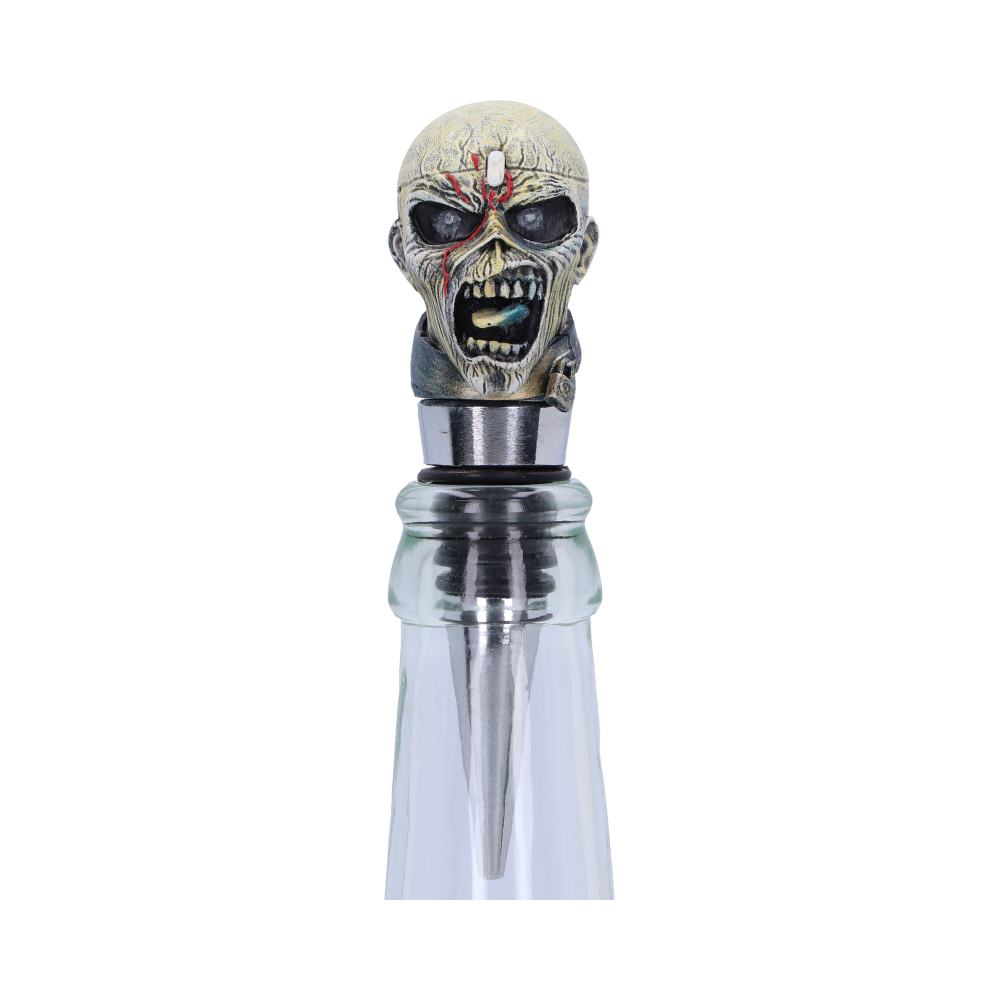 Iron Maiden Eddie Piece of Mind Bottle Stopper Default Title - Bottle Stoppers at Gift Moments