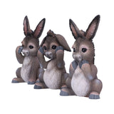 Three Wise Donkeys Figurines 11cm - Figures & Collectables at Gift Moments