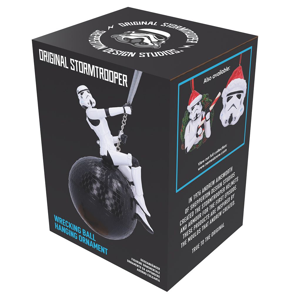 Original Stormtrooper Wrecking Ball Hanging Ornament - Decorations at Gift Moments