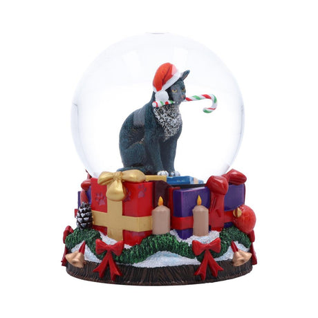 Lisa Parker Krampuss Cat Snow Globe - Snow Globes at Gift Moments