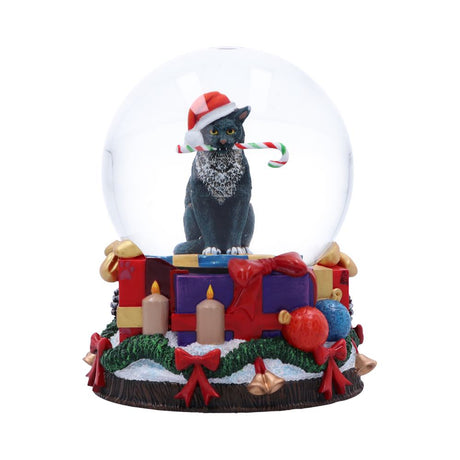 Lisa Parker Krampuss Cat Snow Globe Default Title - Snow Globes at Gift Moments