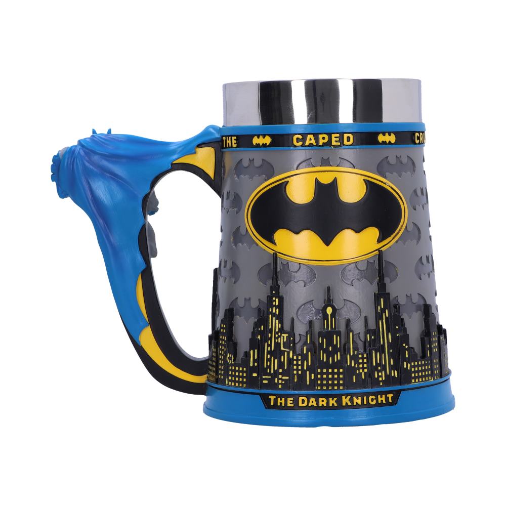 Batman The Caped Crusader City Skyline Tankard - Tankards at Gift Moments