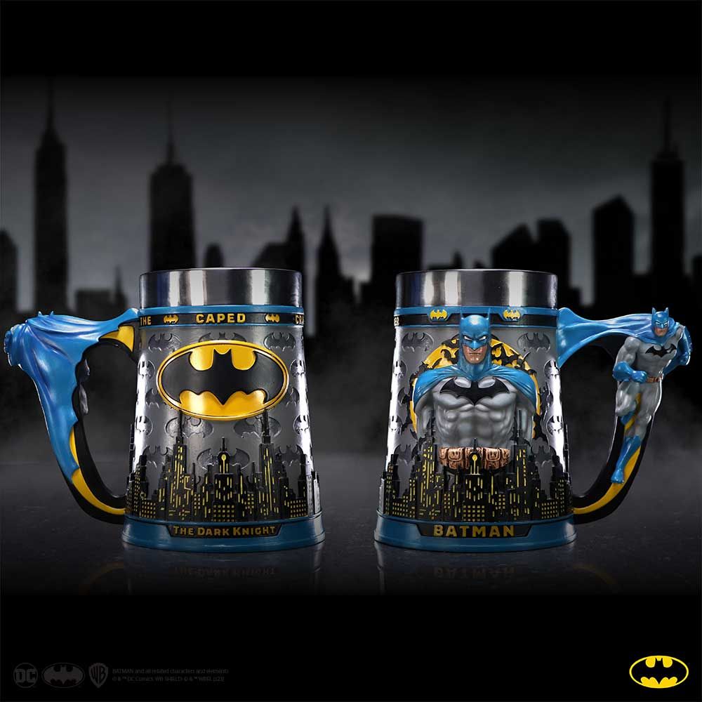 Batman The Caped Crusader City Skyline Tankard - Tankards at Gift Moments