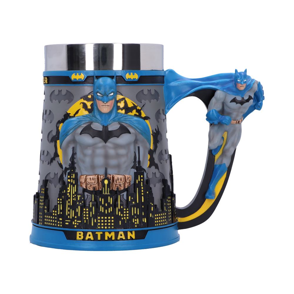 Batman The Caped Crusader City Skyline Tankard Default Title - Tankards at Gift Moments