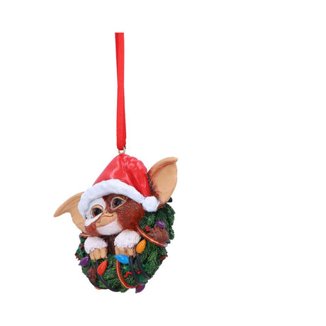 Gremlins Gizmo in Wreath Hanging Ornament - Decorations at Gift Moments