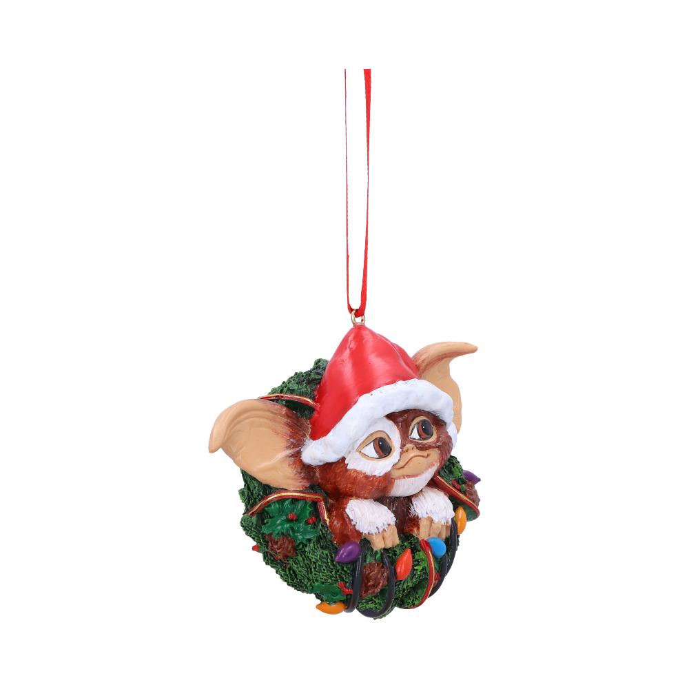 Gremlins Gizmo in Wreath Hanging Ornament - Decorations at Gift Moments