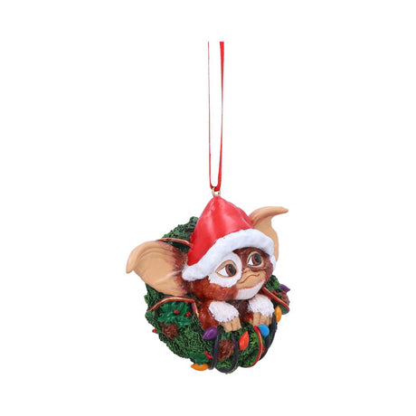 Gremlins Gizmo in Wreath Hanging Ornament - Decorations at Gift Moments