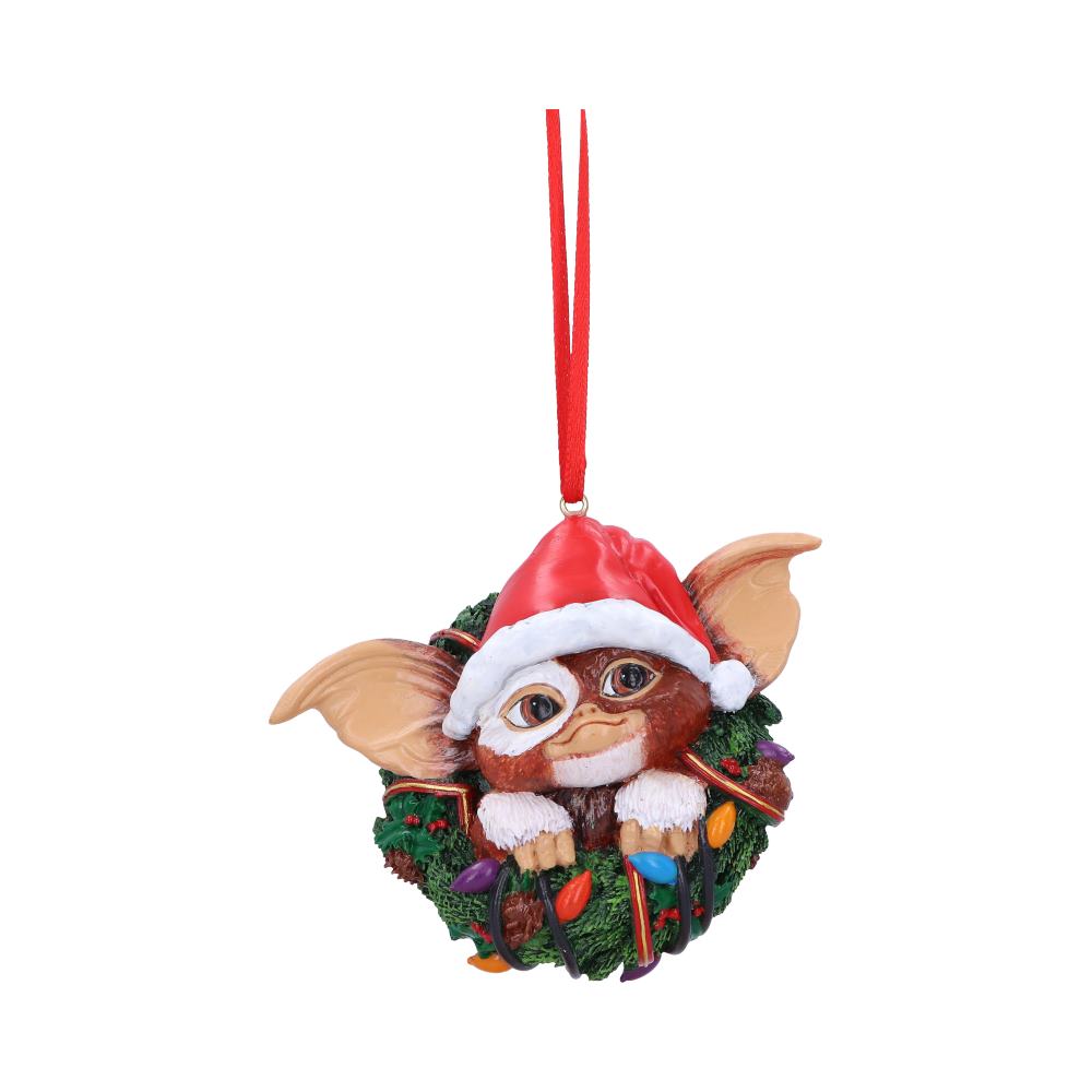 Gremlins Gizmo in Wreath Hanging Ornament Default Title - Decorations at Gift Moments