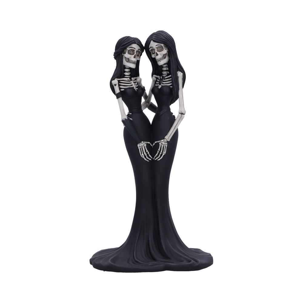 Eternal Sisters Gothic Skeletons Figurine 24cm Default Title - Figures & Collectables at Gift Moments