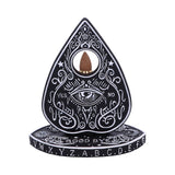 Black and White Spirit Board Planchette Backflow Incense Burner 15cm Default Title - Incense Holders at Gift Moments