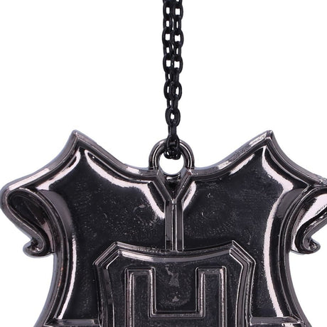 Harry Potter Hogwarts Crest Silver Hanging Ornament - Decorations at Gift Moments