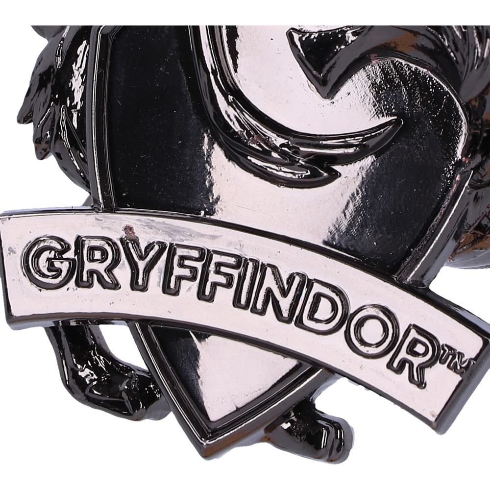 Harry Potter Gryffindor Crest Silver Hanging Ornament - Decorations at Gift Moments