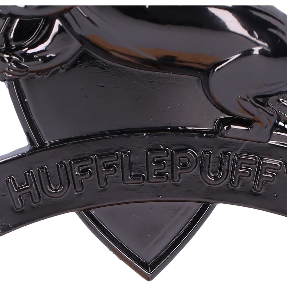 Harry Potter Hufflepuff Crest Silver Hanging Ornament - Decorations at Gift Moments