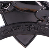 Harry Potter Hufflepuff Crest Silver Hanging Ornament - Decorations at Gift Moments