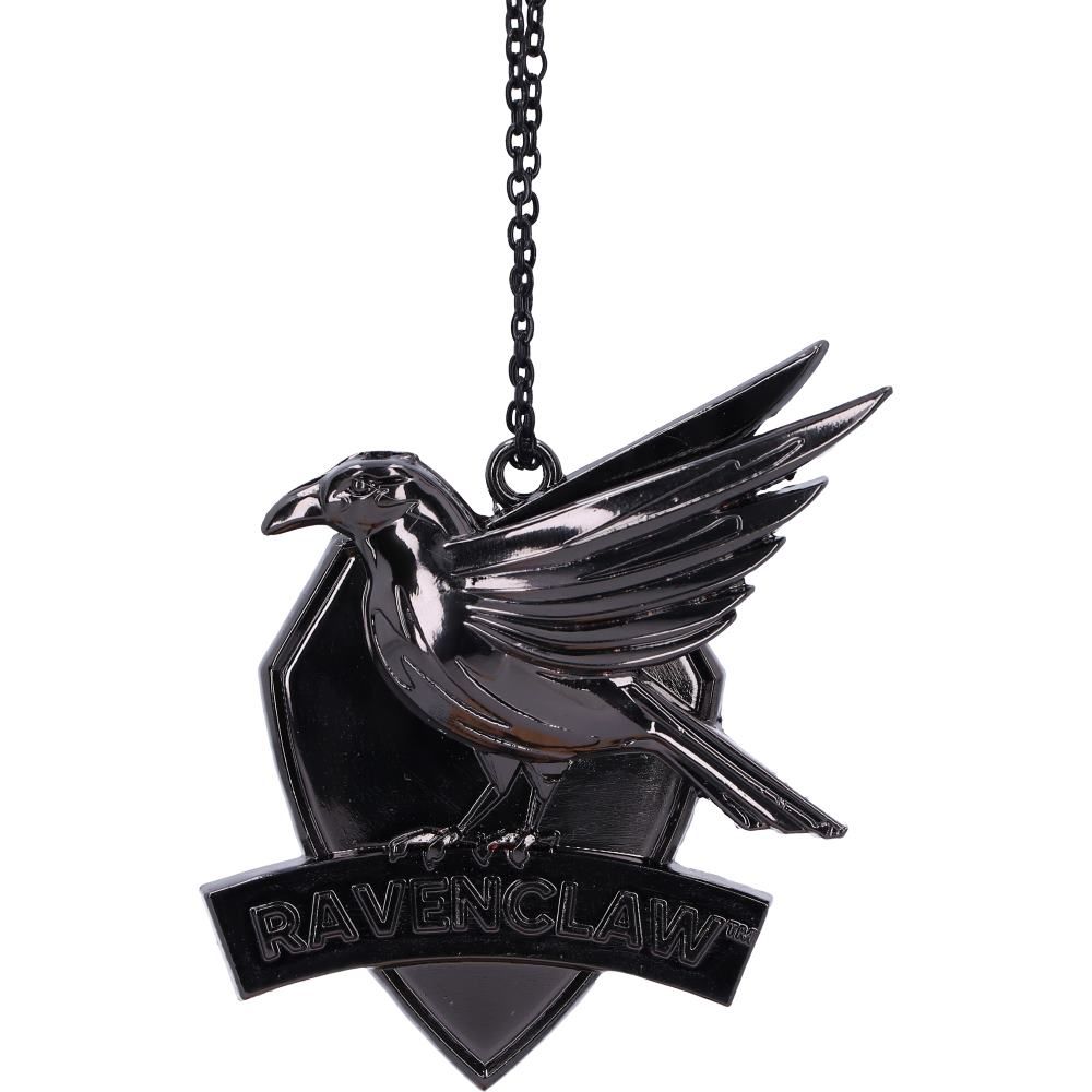 Harry Potter Ravenclaw Crest Silver Hanging Ornament - Decorations at Gift Moments