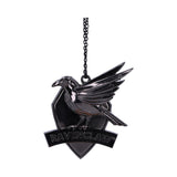 Harry Potter Ravenclaw Crest Silver Hanging Ornament Default Title - Decorations at Gift Moments